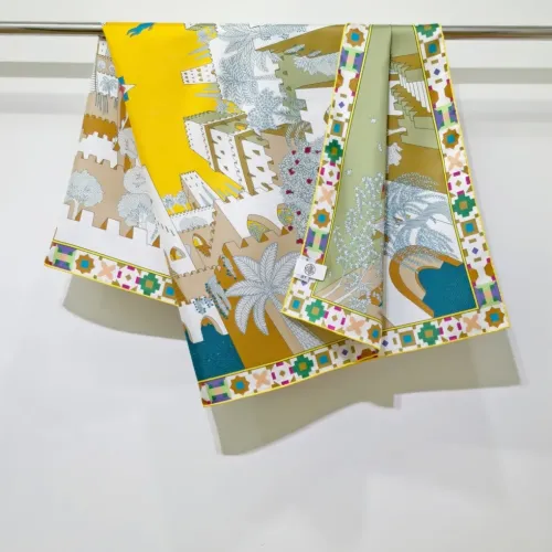 Replica Hermes Silk Square #1449590 $64.00 USD for Wholesale