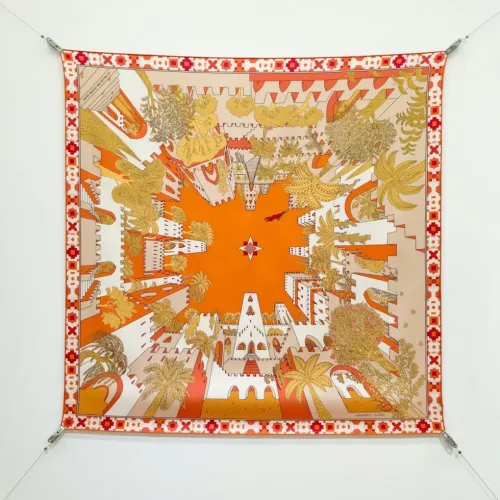 Wholesale Hermes Silk Square #1449591 $64.00 USD, Wholesale Quality Replica Hermes Scarf