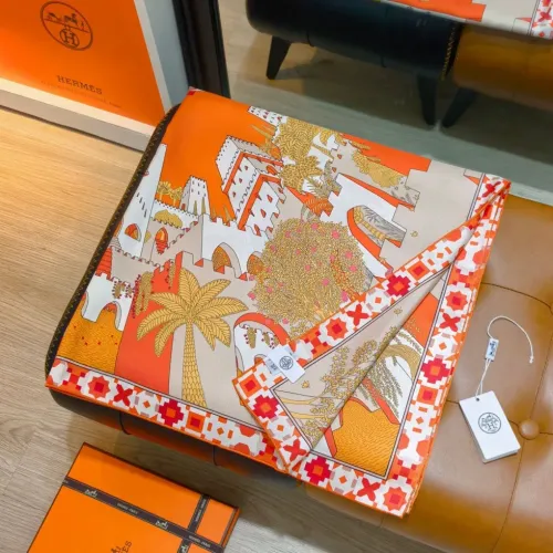 Replica Hermes Silk Square #1449591 $64.00 USD for Wholesale