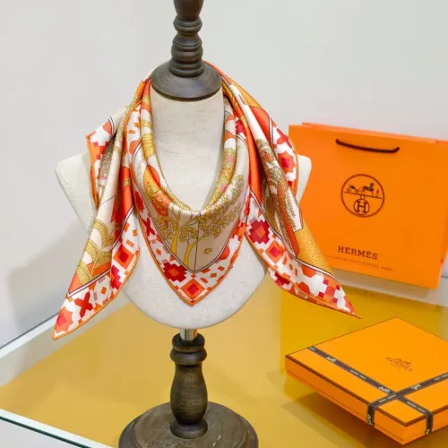Replica Hermes Silk Square #1449591 $64.00 USD for Wholesale