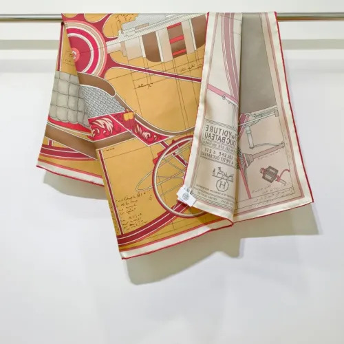 Replica Hermes Silk Square #1449594 $68.00 USD for Wholesale