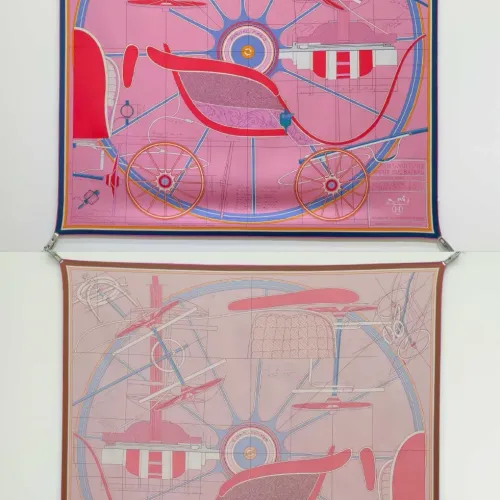 Wholesale Hermes Silk Square #1449595 $68.00 USD, Wholesale Quality Replica Hermes Scarf