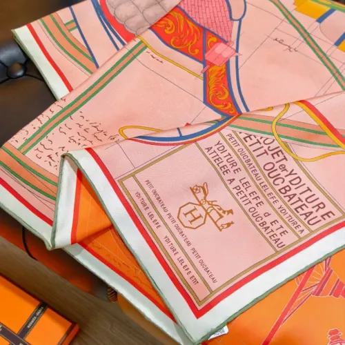 Replica Hermes Silk Square #1449596 $68.00 USD for Wholesale