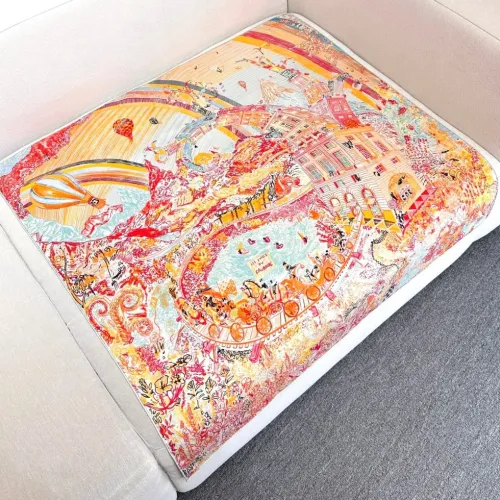 Wholesale Hermes Silk Square #1449598 $76.00 USD, Wholesale Quality Replica Hermes Scarf