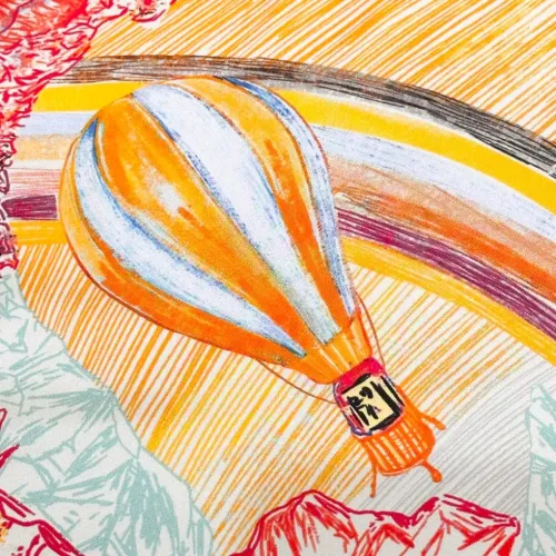 Replica Hermes Silk Square #1449598 $76.00 USD for Wholesale