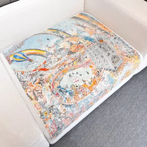 Wholesale Hermes Silk Square #1449599 $76.00 USD, Wholesale Quality Replica Hermes Scarf