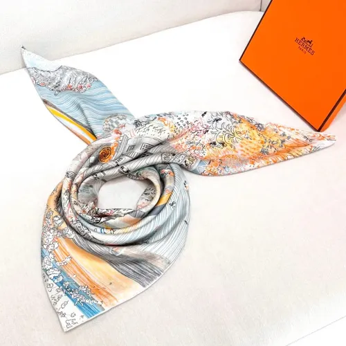 Replica Hermes Silk Square #1449599 $76.00 USD for Wholesale