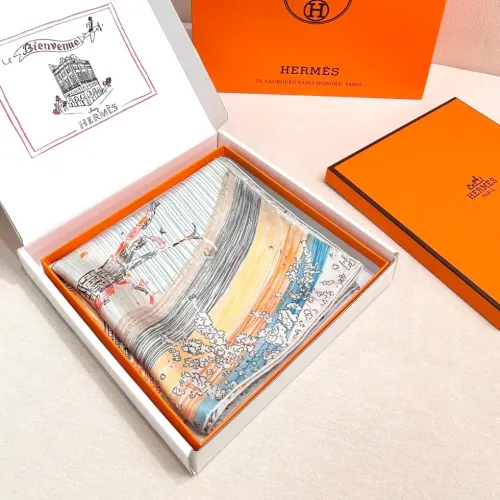 Replica Hermes Silk Square #1449599 $76.00 USD for Wholesale