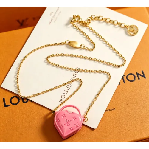 Wholesale Louis Vuitton Necklaces #1449601 $27.00 USD, Wholesale Quality Replica Louis Vuitton Necklaces