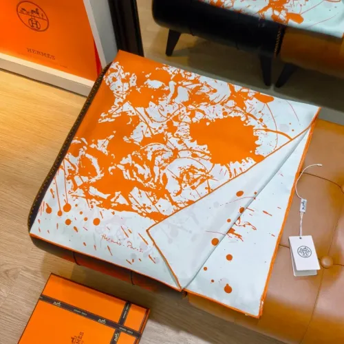 Replica Hermes Silk Square #1449605 $68.00 USD for Wholesale
