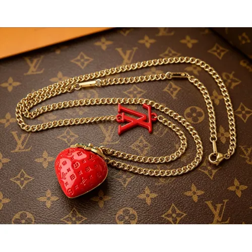 Wholesale Louis Vuitton Necklaces #1449619 $25.00 USD, Wholesale Quality Replica Louis Vuitton Necklaces
