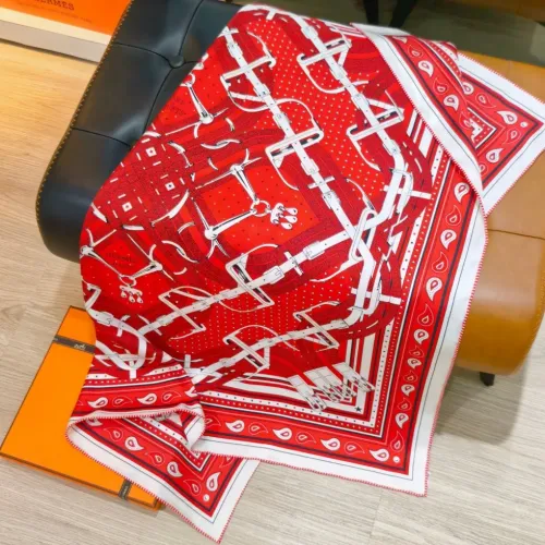 Replica Hermes Silk Square #1449620 $64.00 USD for Wholesale