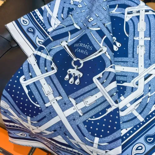 Replica Hermes Silk Square #1449622 $64.00 USD for Wholesale