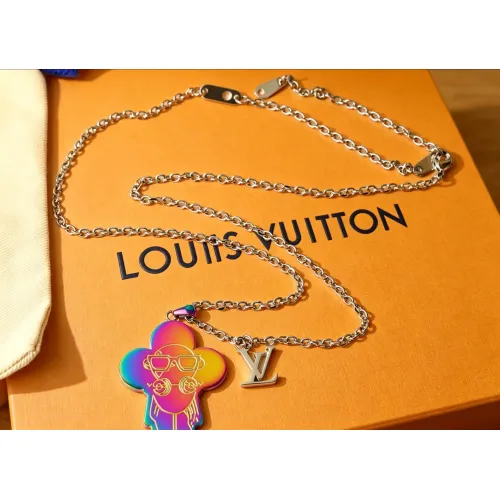 Wholesale Louis Vuitton Necklaces #1449626 $25.00 USD, Wholesale Quality Replica Louis Vuitton Necklaces