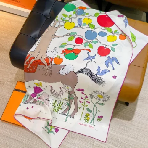Replica Hermes Silk Square #1449628 $64.00 USD for Wholesale