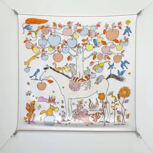 Wholesale Hermes Silk Square #1449629 $64.00 USD, Wholesale Quality Replica Hermes Scarf