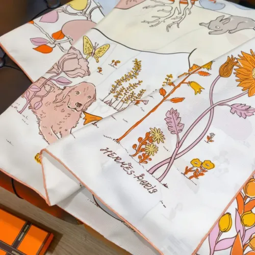 Replica Hermes Silk Square #1449629 $64.00 USD for Wholesale