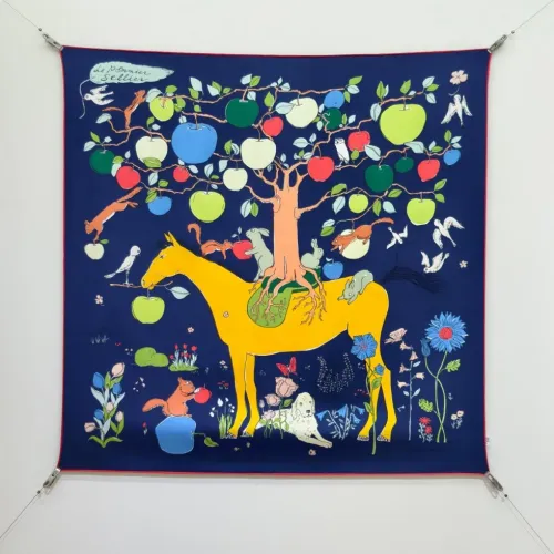 Wholesale Hermes Silk Square #1449630 $64.00 USD, Wholesale Quality Replica Hermes Scarf