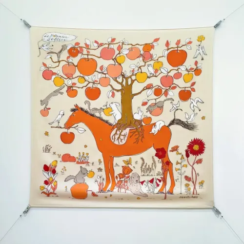 Wholesale Hermes Silk Square #1449631 $64.00 USD, Wholesale Quality Replica Hermes Scarf
