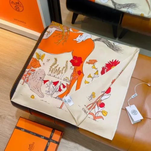 Replica Hermes Silk Square #1449631 $64.00 USD for Wholesale