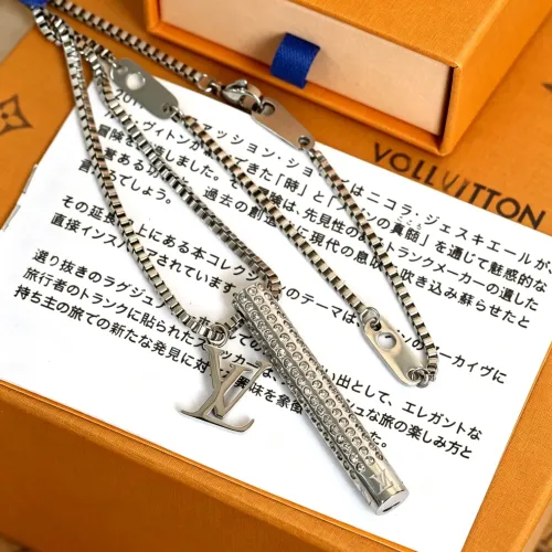 Wholesale Louis Vuitton Necklaces #1449632 $27.00 USD, Wholesale Quality Replica Louis Vuitton Necklaces
