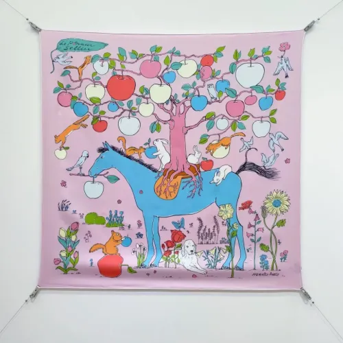 Wholesale Hermes Silk Square #1449633 $64.00 USD, Wholesale Quality Replica Hermes Scarf