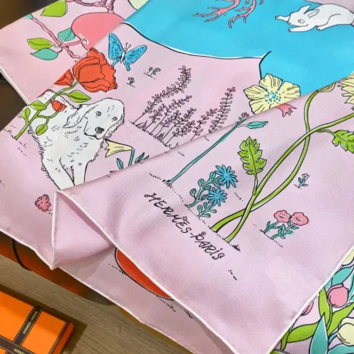 Replica Hermes Silk Square #1449633 $64.00 USD for Wholesale