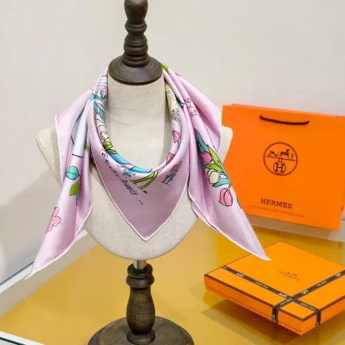Replica Hermes Silk Square #1449633 $64.00 USD for Wholesale