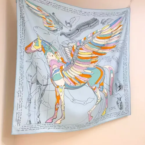 Wholesale Hermes Silk Square #1449701 $76.00 USD, Wholesale Quality Replica Hermes Scarf