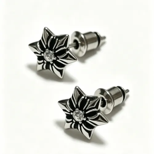 Wholesale Chrome Hearts Earrings For Unisex #1449708 $25.00 USD, Wholesale Quality Replica Chrome Hearts Earrings