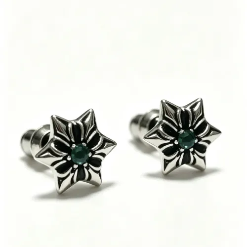 Wholesale Chrome Hearts Earrings For Unisex #1449710 $25.00 USD, Wholesale Quality Replica Chrome Hearts Earrings
