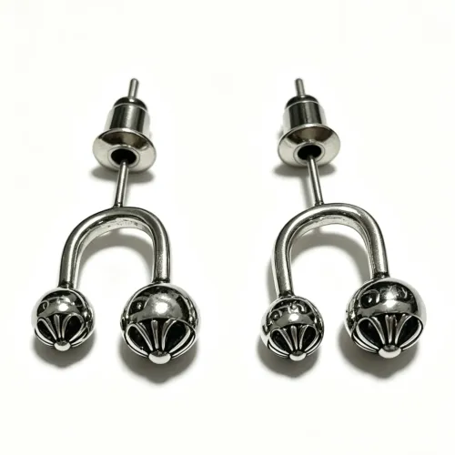 Replica Chrome Hearts Earrings For Unisex #1449714 $25.00 USD for Wholesale