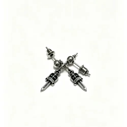 Replica Chrome Hearts Earrings For Unisex #1449716 $25.00 USD for Wholesale