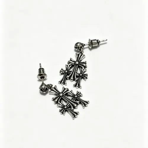 Wholesale Chrome Hearts Earrings For Unisex #1449718 $27.00 USD, Wholesale Quality Replica Chrome Hearts Earrings