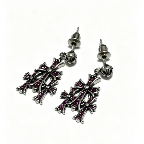 Wholesale Chrome Hearts Earrings For Unisex #1449719 $27.00 USD, Wholesale Quality Replica Chrome Hearts Earrings