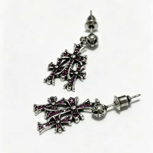 Replica Chrome Hearts Earrings For Unisex #1449719 $27.00 USD for Wholesale