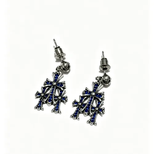 Wholesale Chrome Hearts Earrings For Unisex #1449721 $27.00 USD, Wholesale Quality Replica Chrome Hearts Earrings