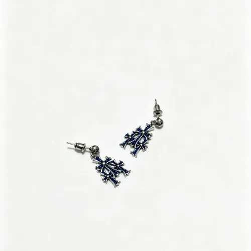 Replica Chrome Hearts Earrings For Unisex #1449721 $27.00 USD for Wholesale