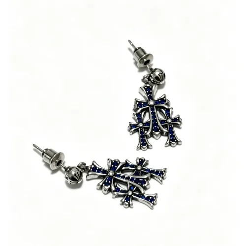 Replica Chrome Hearts Earrings For Unisex #1449721 $27.00 USD for Wholesale