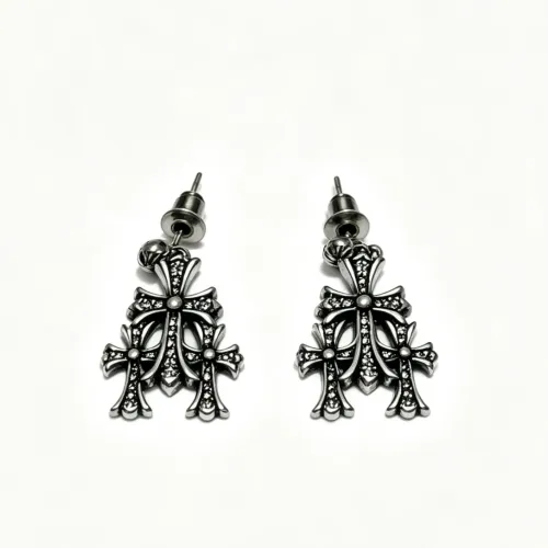 Wholesale Chrome Hearts Earrings For Unisex #1449723 $27.00 USD, Wholesale Quality Replica Chrome Hearts Earrings