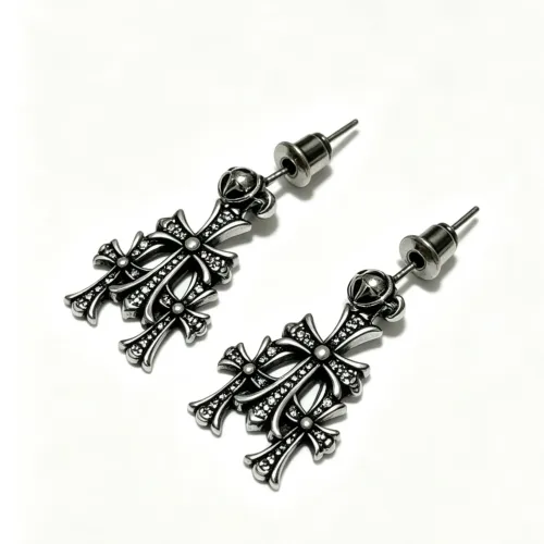 Replica Chrome Hearts Earrings For Unisex #1449723 $27.00 USD for Wholesale