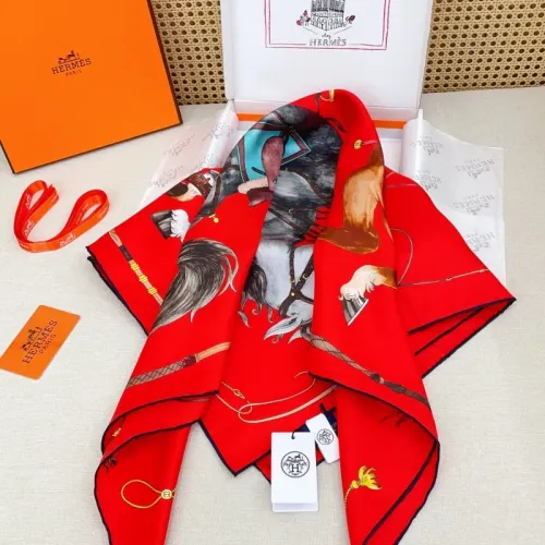Replica Hermes Silk Square #1449727 $72.00 USD for Wholesale