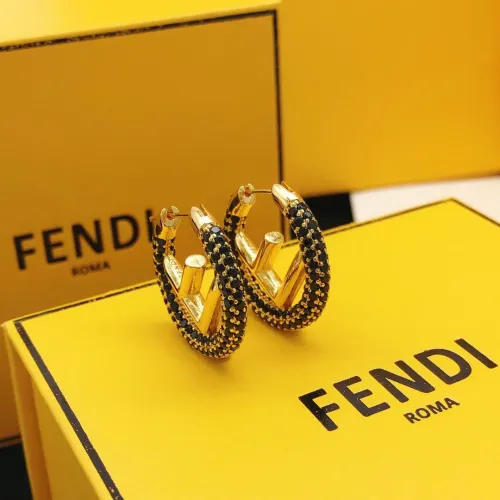 Replica Fendi Earrings For Women #1449732 $27.00 USD for Wholesale