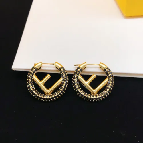 Replica Fendi Earrings For Women #1449732 $27.00 USD for Wholesale
