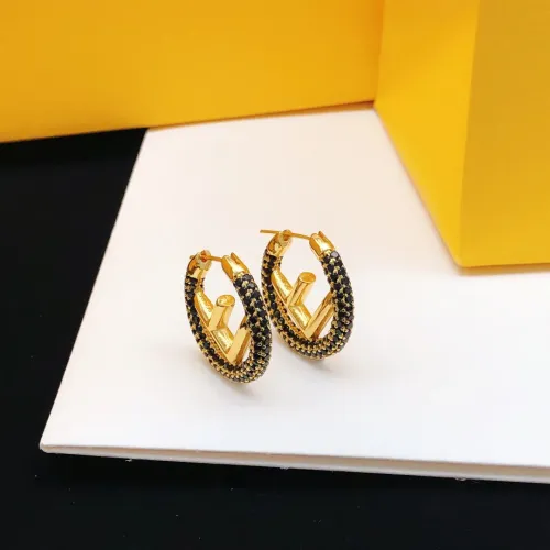 Replica Fendi Earrings For Women #1449732 $27.00 USD for Wholesale
