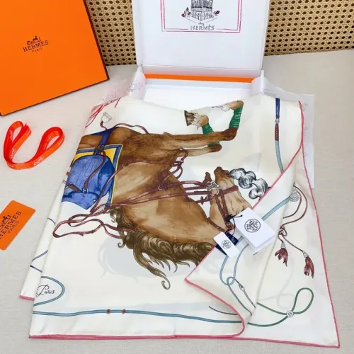 Replica Hermes Silk Square #1449733 $72.00 USD for Wholesale