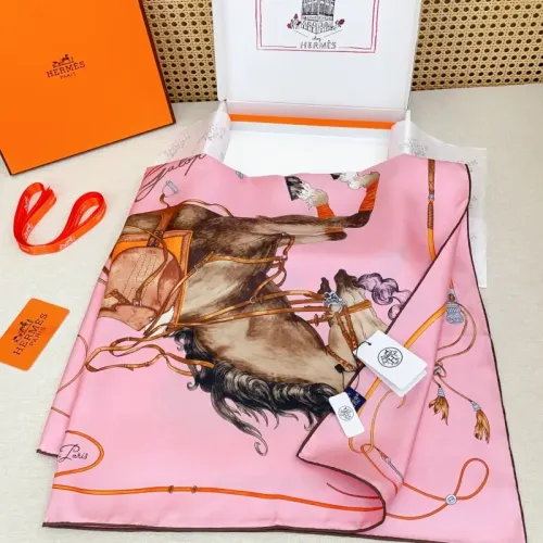 Replica Hermes Silk Square #1449734 $72.00 USD for Wholesale