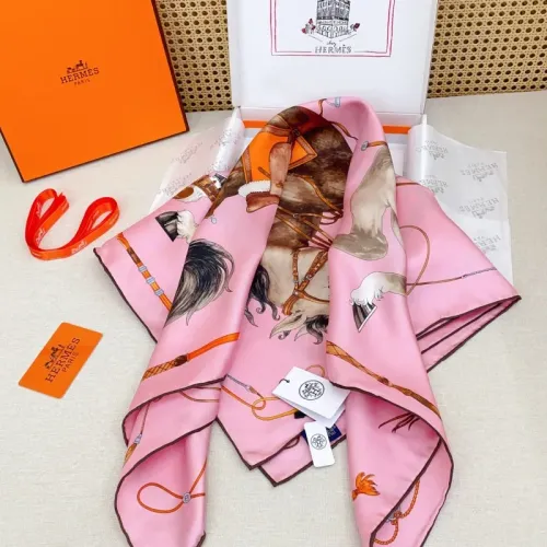 Replica Hermes Silk Square #1449734 $72.00 USD for Wholesale