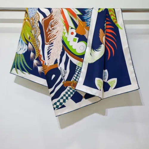 Replica Hermes Silk Square #1449742 $64.00 USD for Wholesale