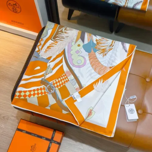 Replica Hermes Silk Square #1449744 $64.00 USD for Wholesale